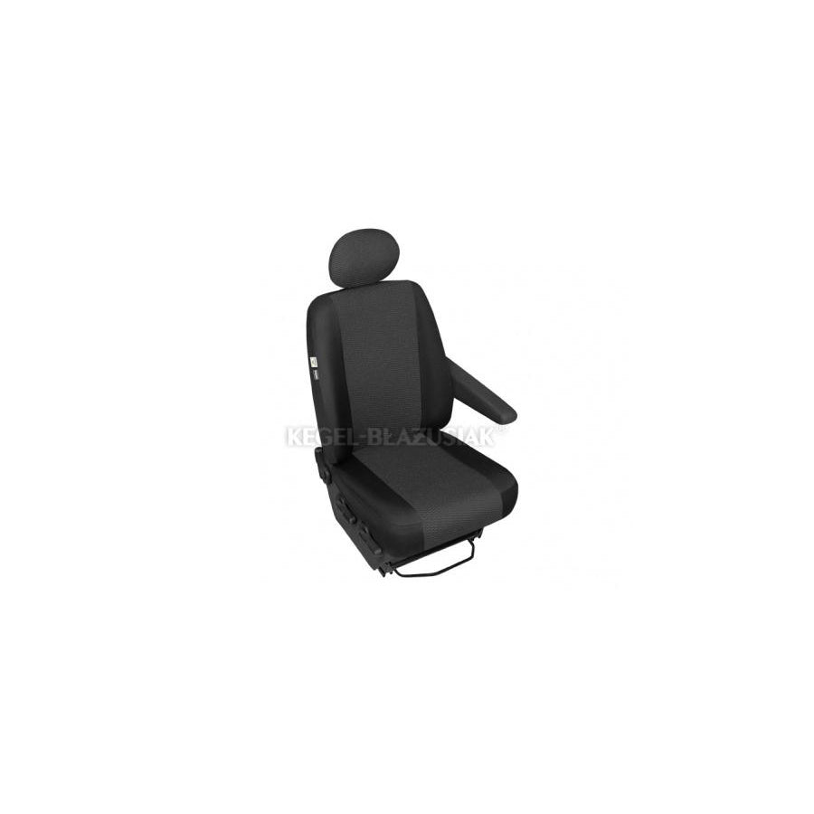 KEGEL 5-1434-217-4015 Car seat cover Black, Polyester, Front