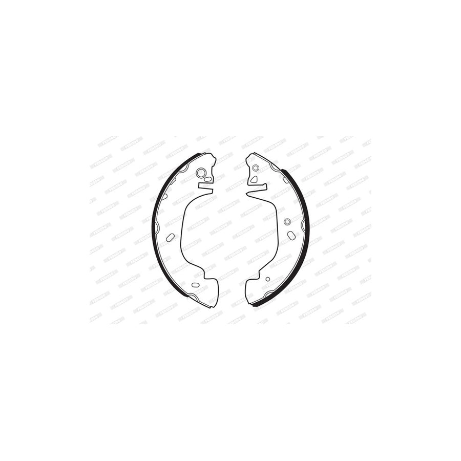 FERODO PREMIER FSB542 Brake Shoe Set for FORD TRANSIT