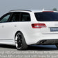 Rieger 00088044 Audi 4F A6 Rear Diffuser for Original Tailpipe Left & RIght - Glossy Black