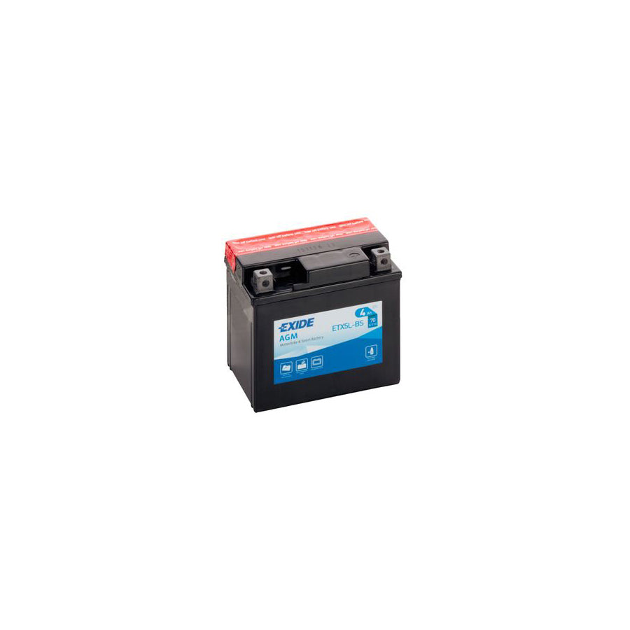 Exide ETX5L-BS 12V Motorcycle Battery | Duco Car Parts UK Car Parts