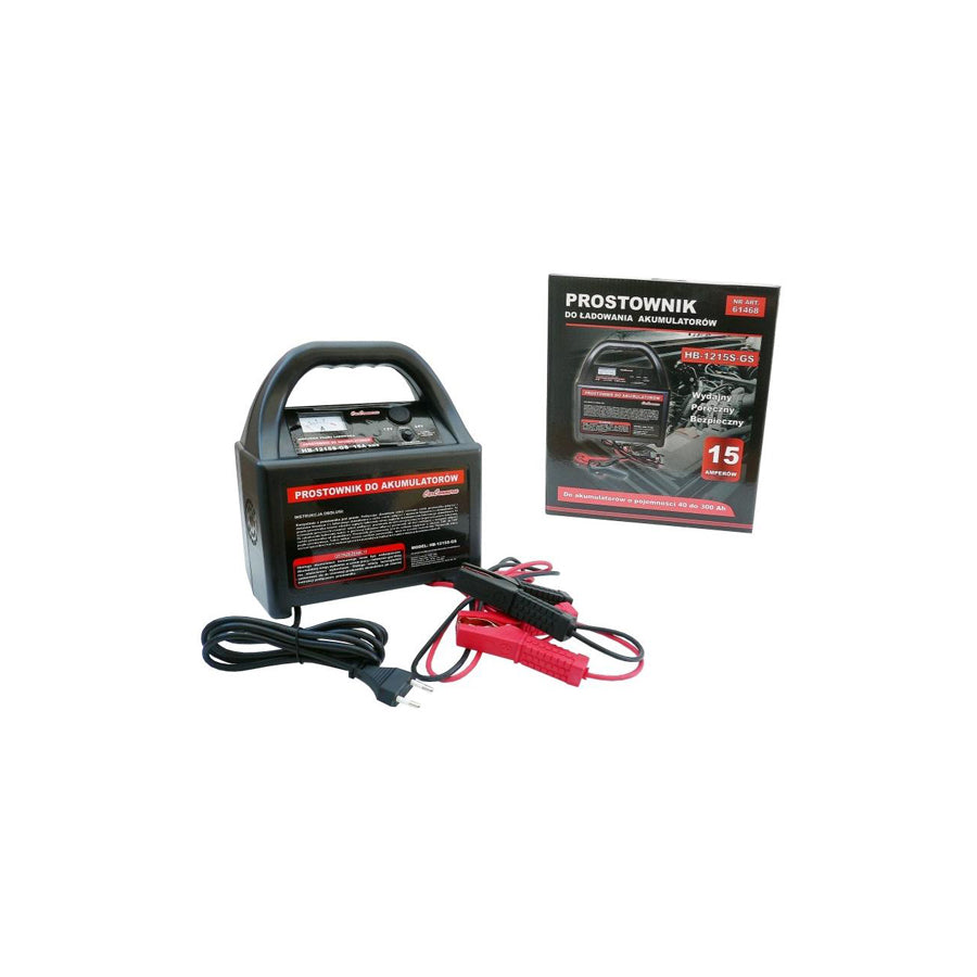 CARCOMMERCE 61468 Battery Charger portable, 15A