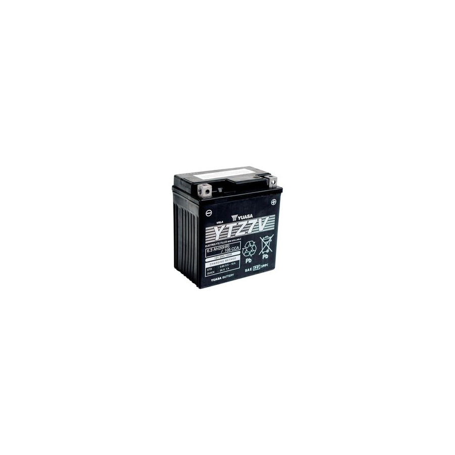 Yuasa YTZ7V High Performance MF Motorcycle Battery