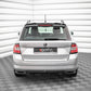 Maxton Design Skoda Fabia Combi MK3 (2014-2019) Central Rear Splitter (vertical Bars)