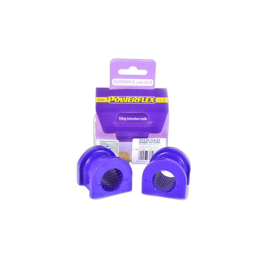 Powerflex PFF25-104-24 Honda Front Anti Roll Bar Bush 24mm (Inc. Integra & Civic) | Duco Car Parts UK Car Parts