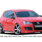 Rieger 00059405 VW Mk5 Golf Right Side Skirt -  Matte Black