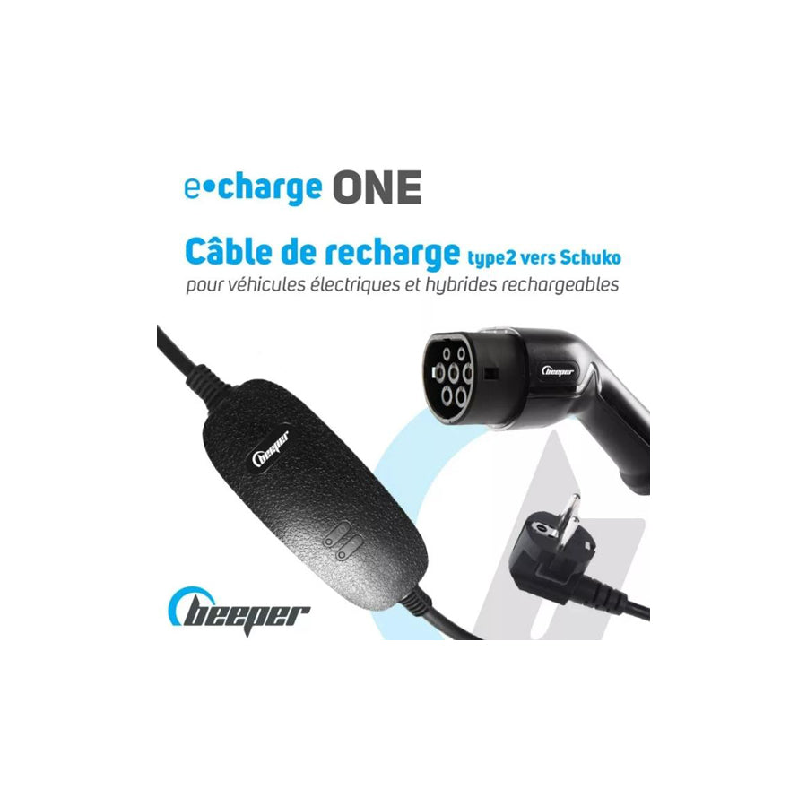 BEEPER HYB01-10 Portable charger 2.3 kW, CEE 7/7, Charging plug type 2, 210V, 250V