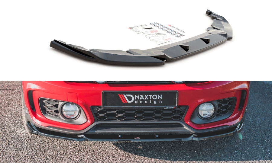 Maxton Design MC-CO-2-JCW-FD2T Front Splitter V.2 Mini Countryman JCW F60 | Duco Car Parts UK Car Parts