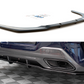 Maxton Design BM-M850-G16-GC-RD1T+RD2T Central Rear Splitter (with vertical bars) BMW Series 8 Gran Coupe M-Pack G16 | Duco Car Parts UK Car Parts