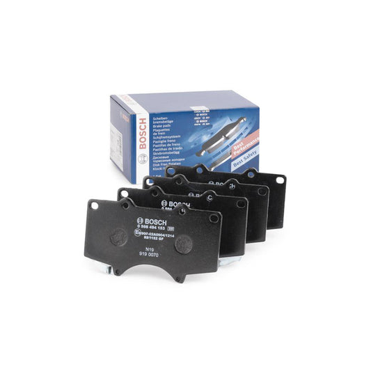 Bosch 0986494153 Brake Pad Set With Acoustic Wear Warning BP1064