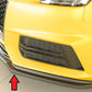 Rieger 00055550 Audi B9 F4 Front Splitter (A4 & S4) -  Matte Black