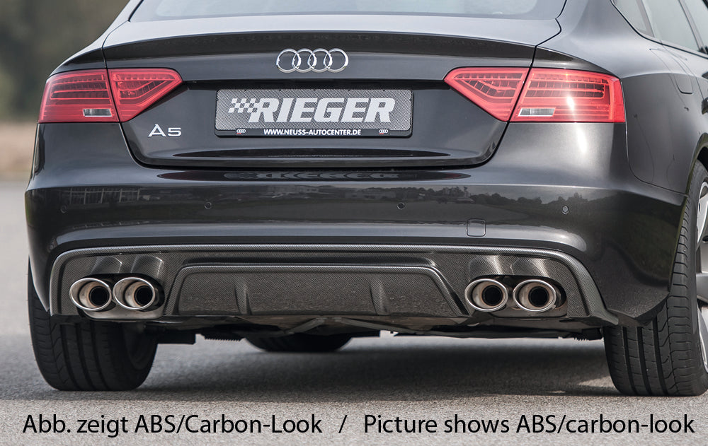 Rieger 00088043 Audi B8 B81 Rear Diffuser (A5 & S5)