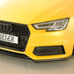 Rieger 00055550 Audi B9 F4 Front Splitter (A4 & S4) -  Matte Black