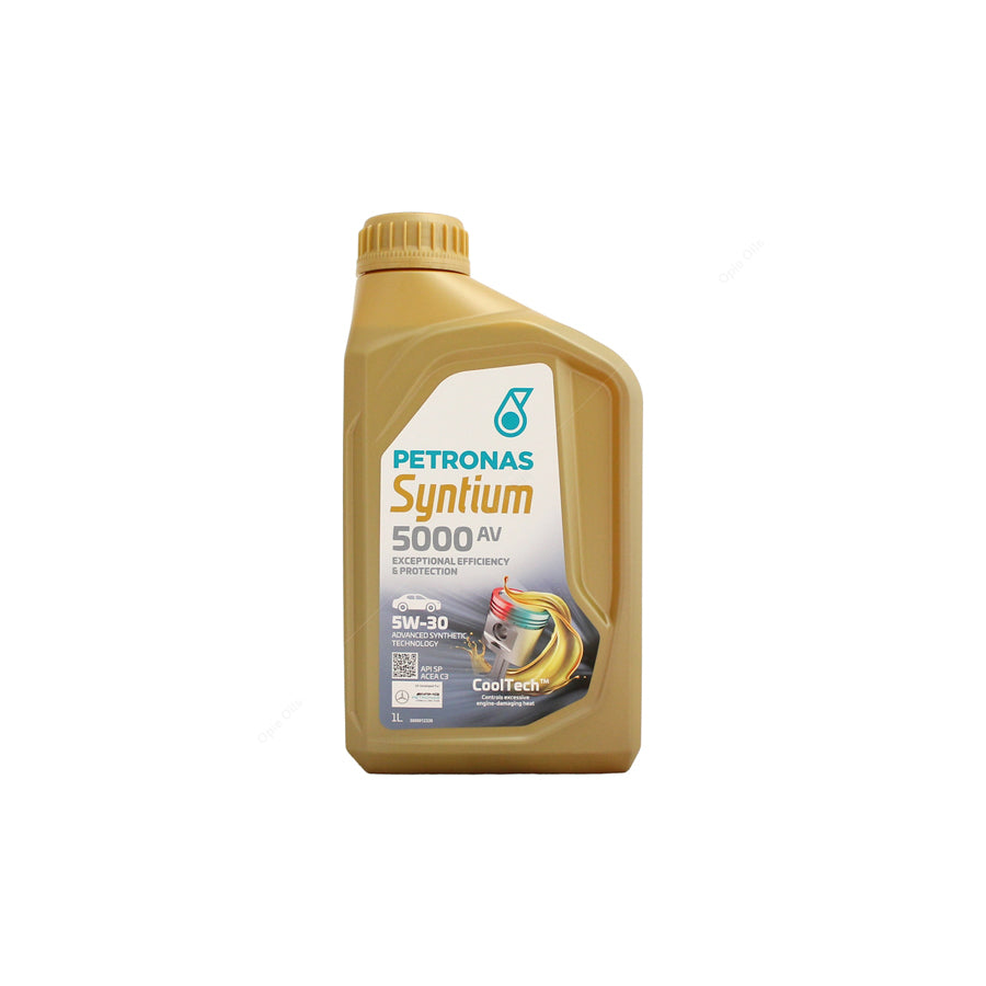 PETRONAS Syntium 5000 AV 5W-30 Fully Synthetic Car Engine Oil 1l