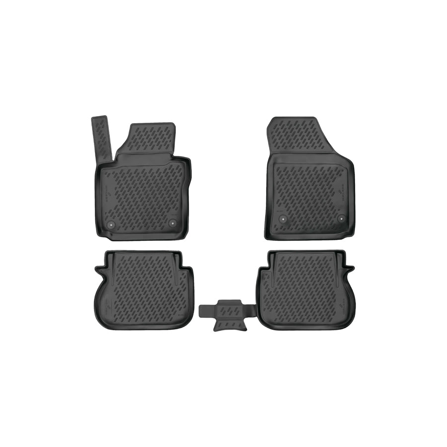 WALSER XTR 75056 Floor mat set Front and Rear