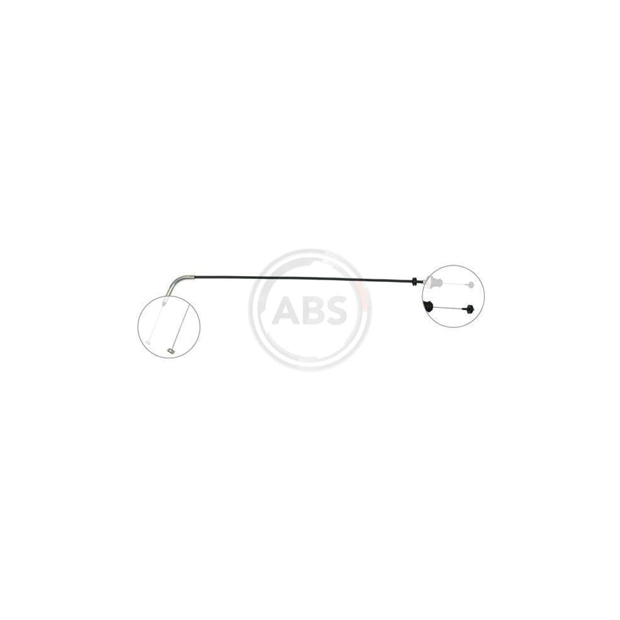 A.B.S. K37220 Throttle Cable for FIAT Panda I Hatchback (141) | Duco Car Parts UK Car Parts