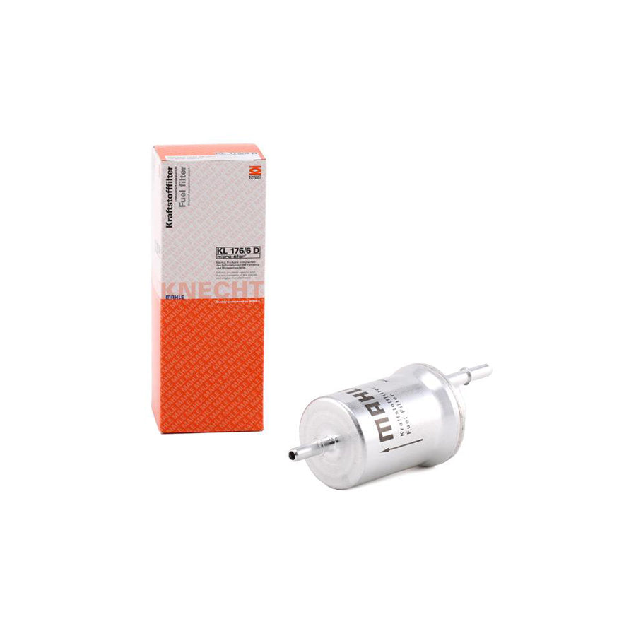 MAHLE ORIGINAL KL 176/6D Fuel filter In-Line Filter, with exchangeable pressure regulator