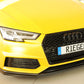 Rieger 00055550 Audi B9 F4 Front Splitter (A4 & S4) -  Matte Black
