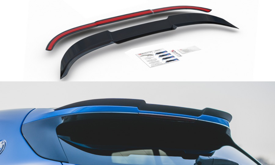 Maxton Design BM-X2-39-MPACK-CAP1T Spoiler Cap BMW X2 F39 M-Pack | Duco Car Parts UK Car Parts