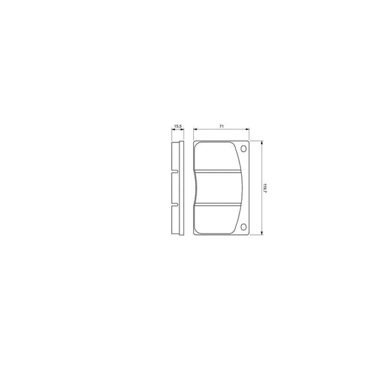 Bosch 0986424684 Brake Pad Set With Mounting Manual BP398