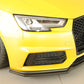 Rieger 00055550 Audi B9 F4 Front Splitter (A4 & S4) -  Matte Black