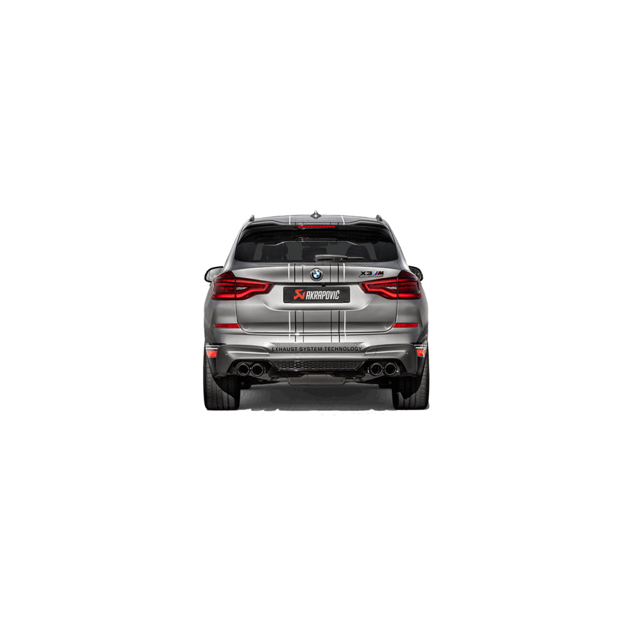 Akrapovic BMW F97 F98 Competition OPF/GPF Titanium Slip-On Line Exhaust (X3 M & X4 M)