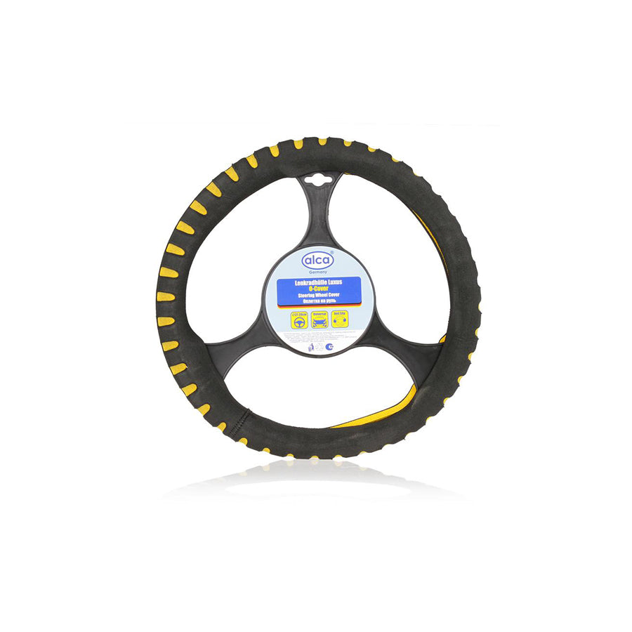 ALCA SOFT 596500 Steering wheel cover Yellow, ?: 37-39cm, PVC