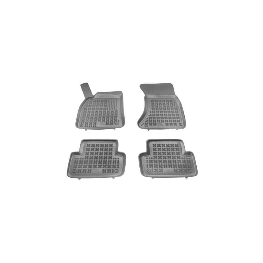 REZAW PLAST Tailored 200303 Floor mat set for AUDI A6 Elastomer, Front and Rear, Quantity: 4, Black