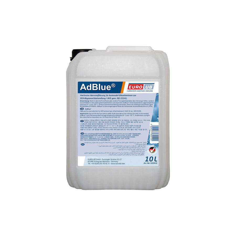 Eurolub Adblue 845010 Urea | Duco Car Parts UK Car Parts