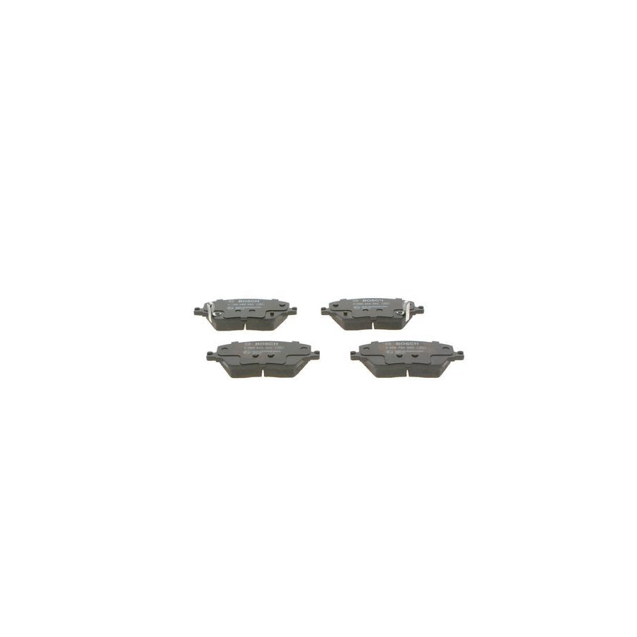 Bosch 0986495392 Brake Pad Set For Fiat Tipo With Acoustic Wear Warning With Anti Squeak Plate BP1765