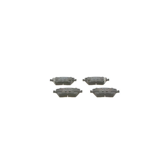 Bosch 0986495392 Brake Pad Set For Fiat Tipo With Acoustic Wear Warning With Anti Squeak Plate BP1765