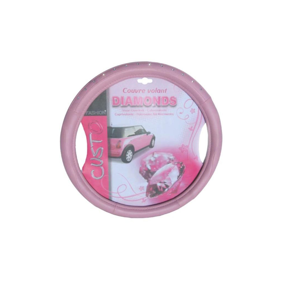 MAMMOOTH Pink Diamond A050 174150 Steering wheel cover Deep Pink, ?: 36-38cm, PVC