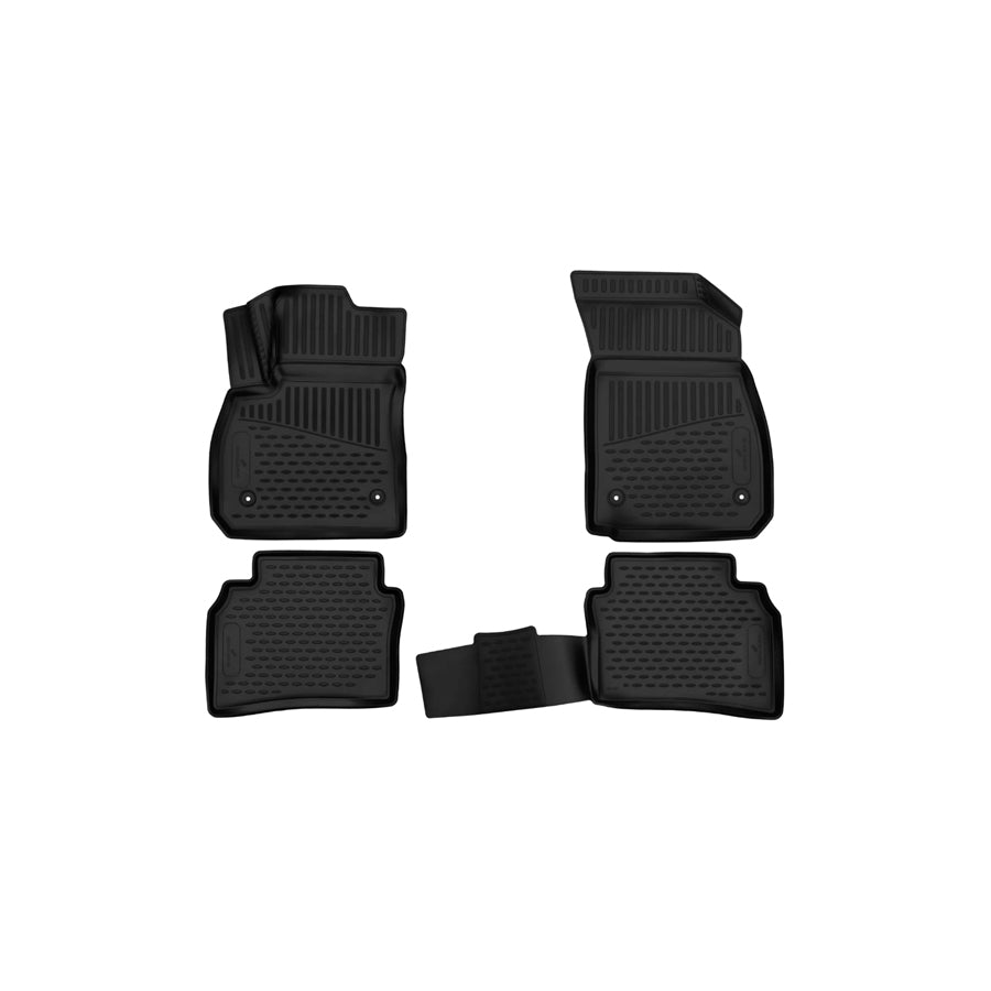 WALSER Tailored, XTR 75109 Floor mat set Front and Rear