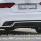 Rieger 00088050 Audi B8 B81 Rear Diffuser (A5 & S5) - Glossy Black