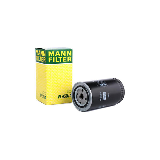 MANN-FILTER W 950/4 Oil Filter Spin-on Filter, with one anti-return valve