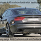 Rieger 00088050 Audi B8 B81 Rear Diffuser (A5 & S5) - Glossy Black