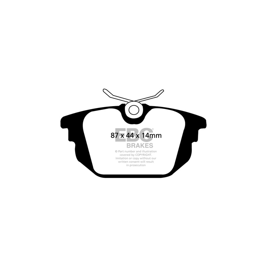 EBC PLK1315 Alfa Romeo Yellowstuff Pads and Brake Line Performance Pack - Girling/TRW Caliper (Inc. GTV & Spider) 3 | Duco Car Parts UK Car Parts