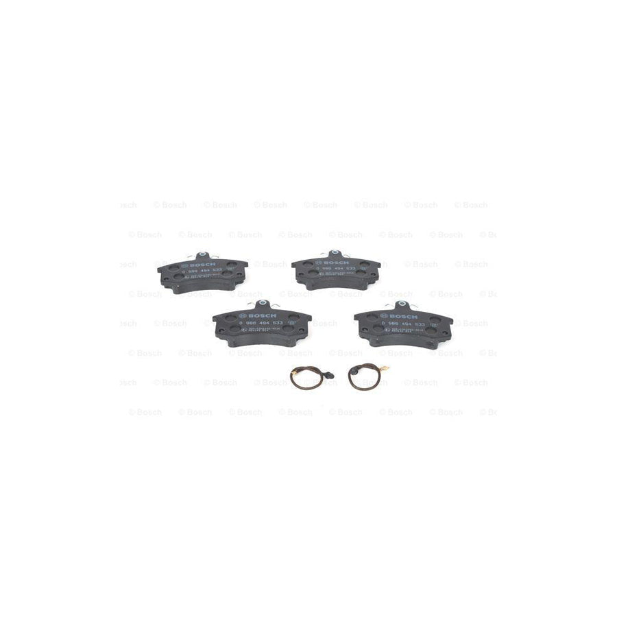 Bosch 0986494533 Brake Pad Set BP1454