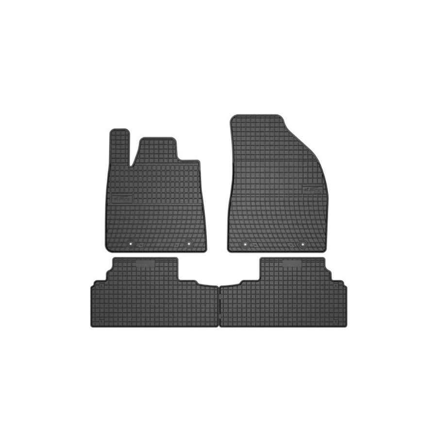 FROGUM Tailored 410480 Floor mat set for LEXUS RX III (AL10) Elastomer, Front and Rear, Quantity: 4, Black, (LHD)