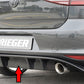 Rieger 00088047 VW Mk7 Golf Rear Diffuser (GTI Clubsport & GTI)