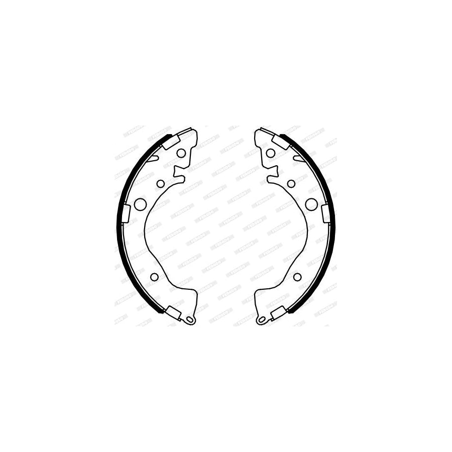 FERODO PREMIER FSB4081 Brake Shoe Set