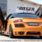 Rieger 00055157 Audi 8J TT Rear Bumper for Twin Tailpipe Left & Right