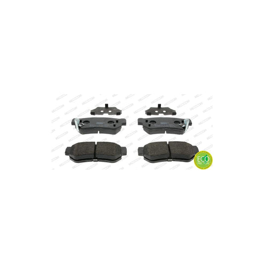 Ferodo Premier Eco Friction Fdb1606 Brake Pad Set With Acoustic Wear Warning Without Accessories