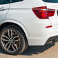 Maxton Design BMW X3 F25 M-Pack (Facelift) Rear Side Splitters