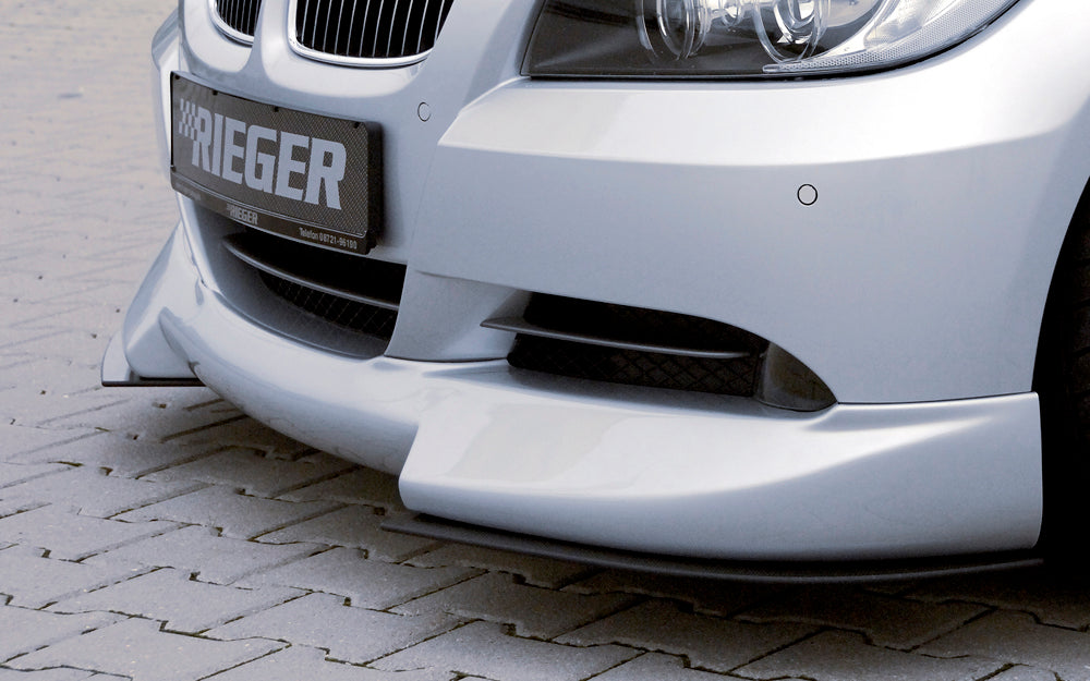 Rieger 00053400 BMW 3 Series E90 E91 Front Splitter