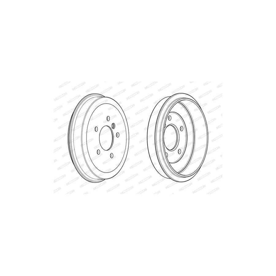 Ferodo Fsl1781 Brake Pad Set Fuse Technology Not Prepared For Wear Indicator