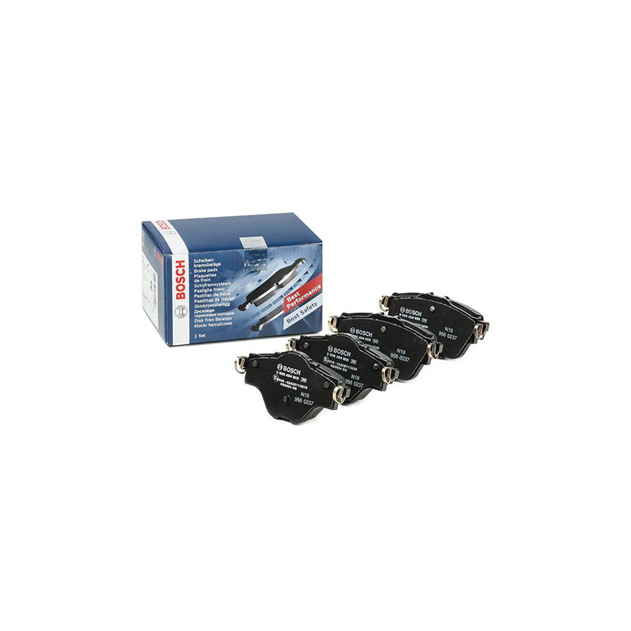 Bosch 0986494805 Brake Pad Set With Anti Squeak Plate BP1979
