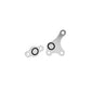 034Motorsport SAI Blockoff Plate Kit, Secondary Air Injection Delete for 2.8L/2.7T V6, Belt Drive 40v V8