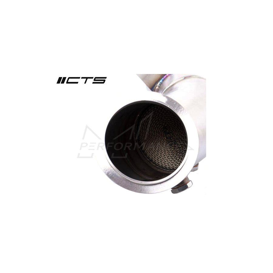 CTS Turbo BMW N55 F20 F22 F30 F87 4″ High-flow Catted Downpipe - EWG (Inc. M235i, 335i, 435i & M2)