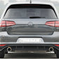 Rieger 00088047 VW Mk7 Golf Rear Diffuser for Sport Tailpipe Left & Right (GTI Clubsport & GTI) - Glossy Black