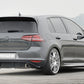 Rieger 00088047 VW Mk7 Golf Rear Diffuser for Sport Tailpipe Left & Right (GTI Clubsport & GTI) - Glossy Black